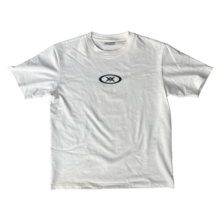 HEXAGRAM WHITE OVERSIZED TEE P-1