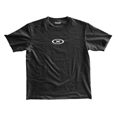 HEXAGRAM BLACK OVERSIZED TEE P-2